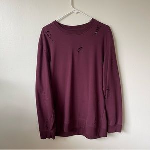 Men’s Distressed Sweater